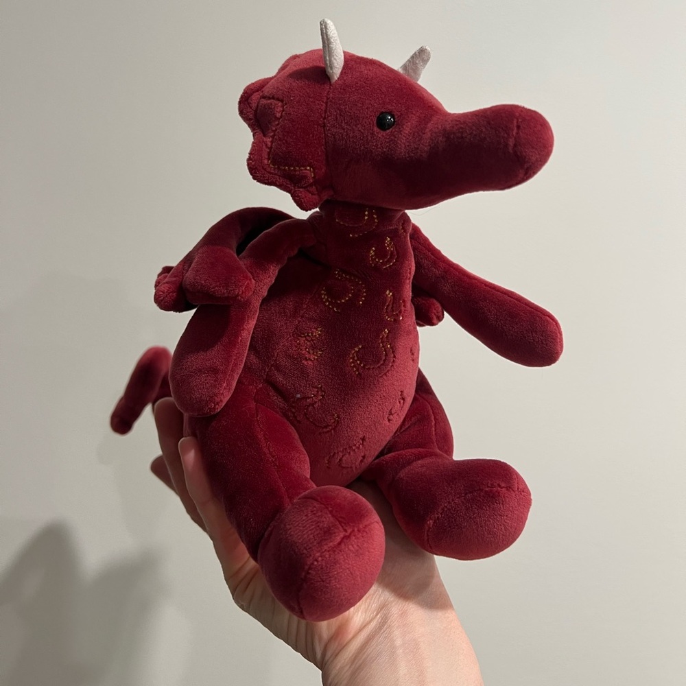 Jellycat Ruby Red Dragon